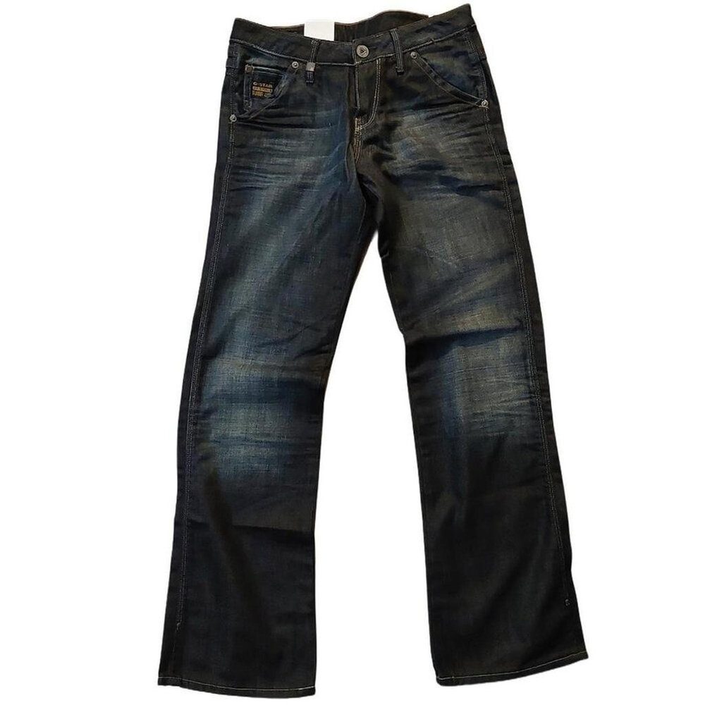 G-Star Raw Midin Loose East Walker Denim Travis Wash Blue Jeans Sz 26 NWT